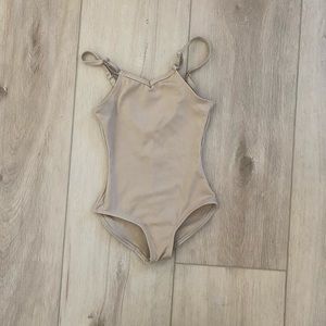 Capezio youth leotard. Nude color size small